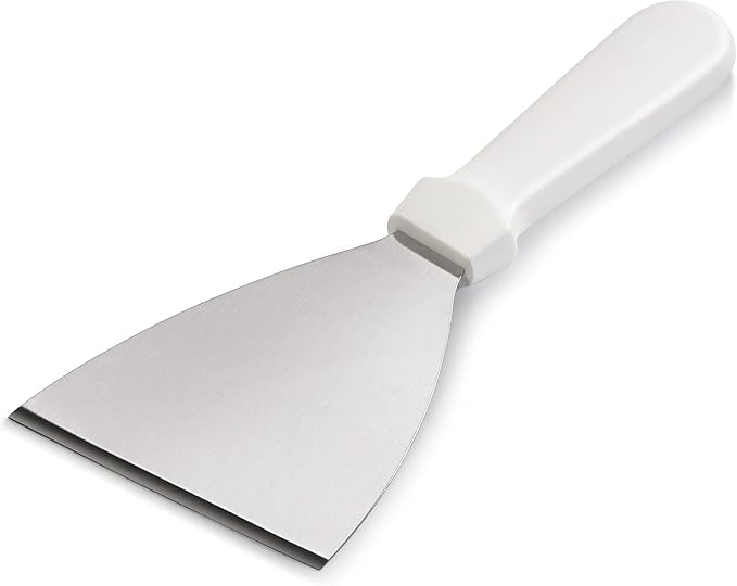 New Star Foodservice 38347 Plastic Handle Slant Edge Grill Scrapers, 4 by by NewStarFoodservice