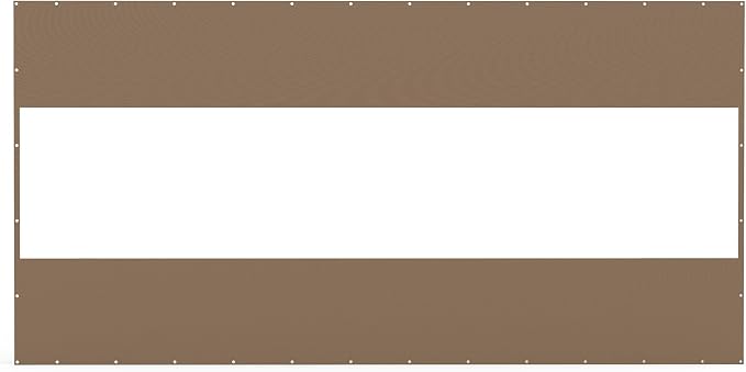 Domi Heavy Duty Outdoor Clear Panel Curtain, 18 oz Waterproof PVC Polyester - Image 8