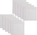 Vent Systems - 5 x 5 Inch Pack of 10 White Metal Square Soffit Air Vent Grille by VentSystems