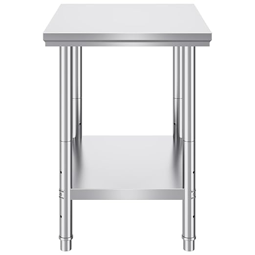 Mophorn Commercial Worktable & Workstation 24 x 30 x 32 Inch Stainless Steel - Image 11