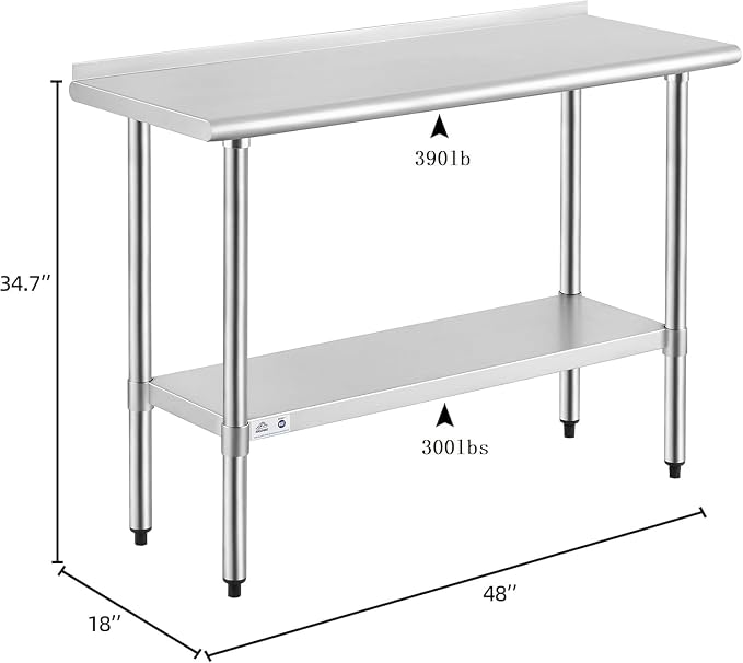 ROCKPOINT Stainless Steel Table - Image 3