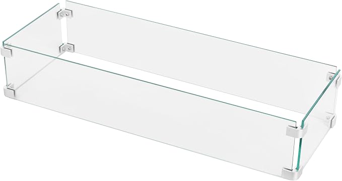 Nuu Garden Tempered Glass Wind Guard by NUUGARDENCORPORATION