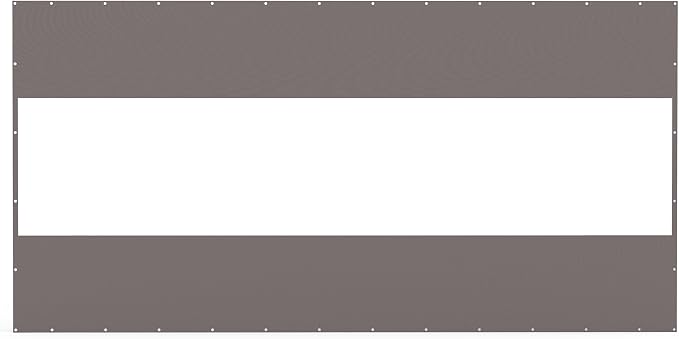 Domi Heavy Duty Outdoor Clear Panel Curtain, 18 oz Waterproof PVC Polyester - Image 8