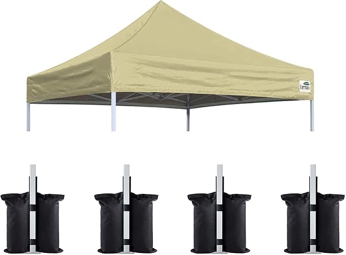Eurmax USA Pop Up Canopy Replacement Canopy Tent Top Cover, Instant Canopy Top by Eurmax