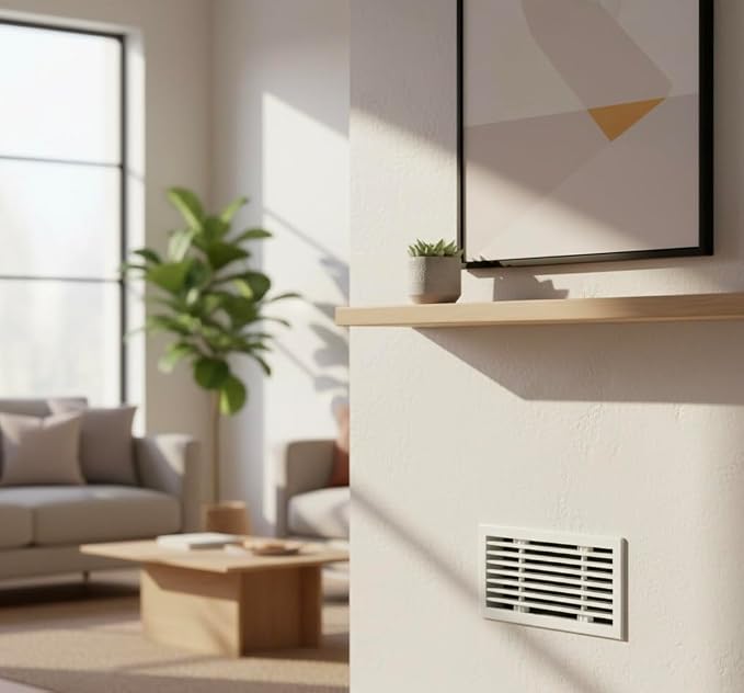 Premium 12" X 6" Linear Aluminum Bar Return Air Grille - Image 5