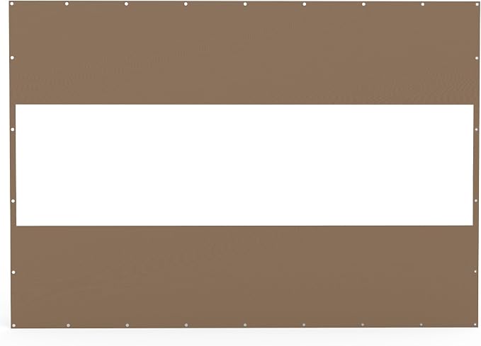 Domi Heavy Duty Outdoor Clear Panel Curtain, 18 oz Waterproof PVC Polyester - Image 8