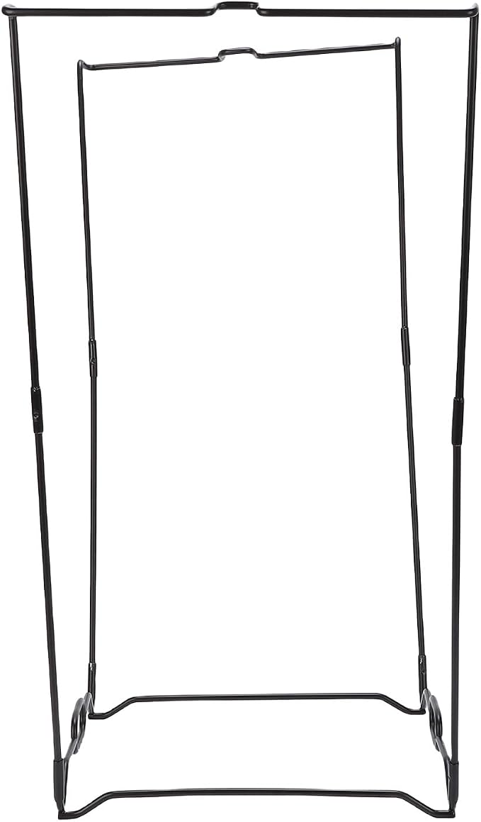 WALFRONT Trash Bag Holder, Stainless Steel, Easy Setup, Portable Design by Walfront