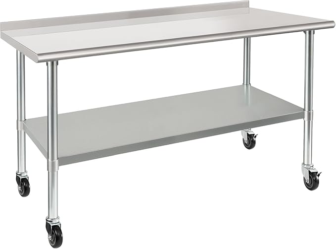HARDURA Stainless Steel Table 30 x 60 Inches by HARDURA