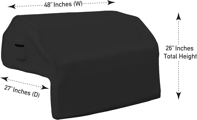 Covers & all Built-in Outdoor Grill Cover, Durable Heavy Duty 18 Oz Waterproof - Image 3