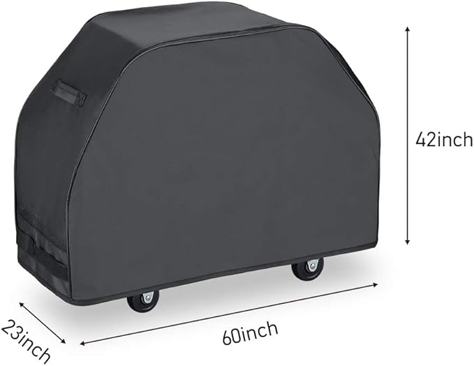 Grill Cover 60 Inch, Heavy Duty Waterproof BBQ Cover, Gas Grill Cover - Image 2