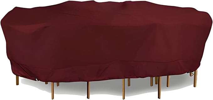 Eevelle Meridian Patio Oval Table Set Cover by Eevelle