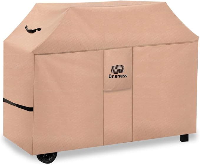 Oneness Grill Cover，54 inch Waterproof Weather Resistant BBQ Gas Grill Cover by ONENESS