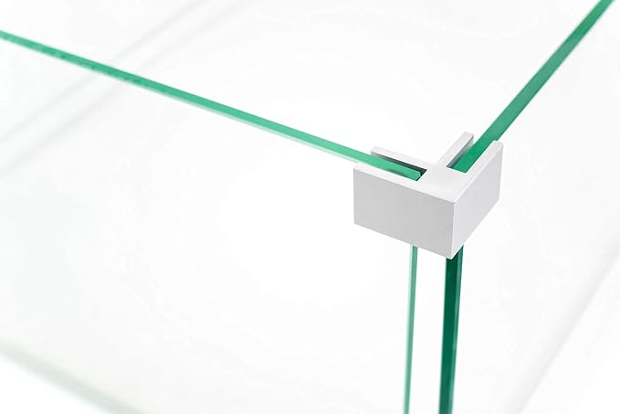 AMS Fireplace | Fire Pit Table Square/Rectangular Tempered Glass Wind - Image 4