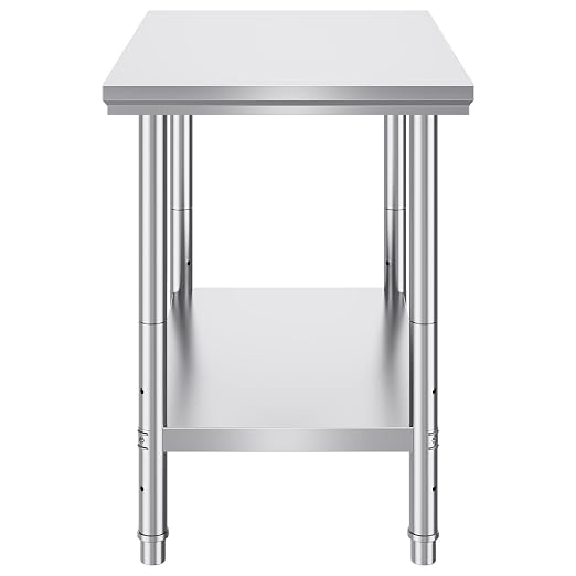 Vevor Stainless Steel 900x600x800 mm Commercial Kitchen Prep & Heavy Duty Metal - Image 11