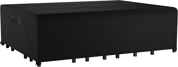 iBirdie Outdoor Patio Furniture Set Covers 140 x 80 inch fit 80, 78 inch Wide - Image 9