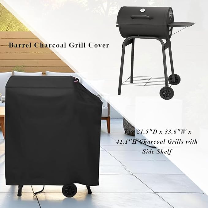 Charcoal Grills Cover for Large Charcoal Grills - Image 4