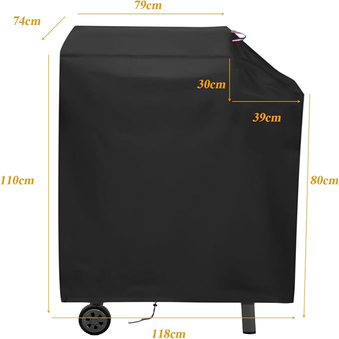 Charcoal Grills Cover for Feasto BBQ Charcoal Grill, Waterproof Outdoor Grill - Image 2
