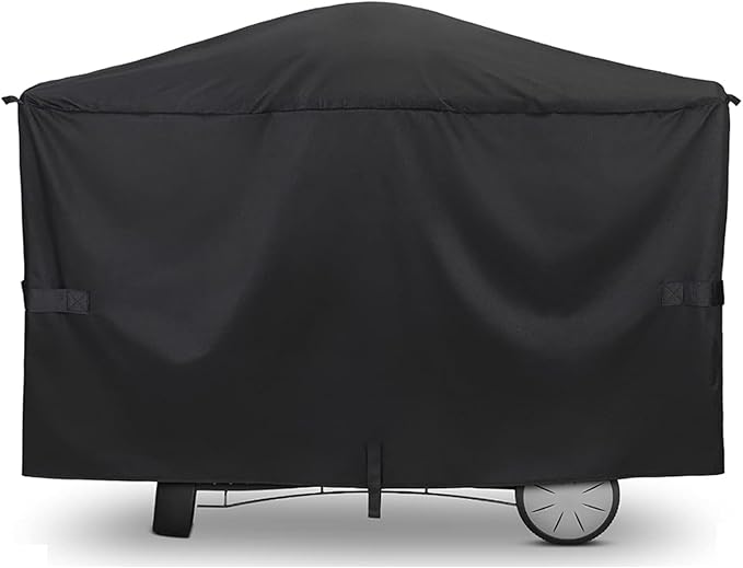 Grill Cover for Weber Q2000, Q3200 Gas Grills, Heavy Duty BBQ Gas Grill Cover by Blackhoso