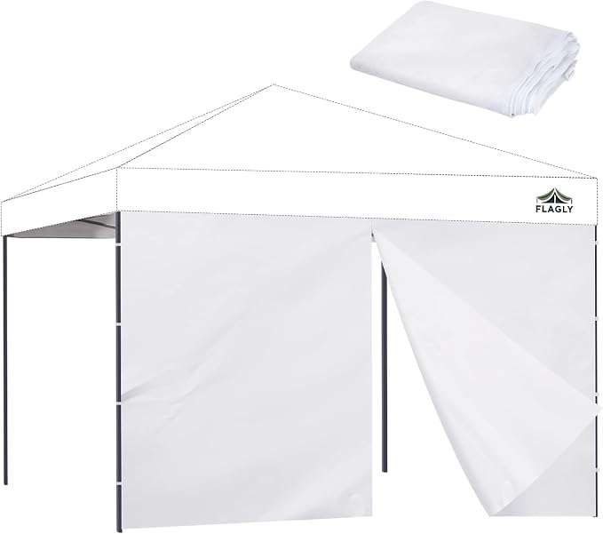 10x10 Pop Up Canopy Sidewall by FLAGLY