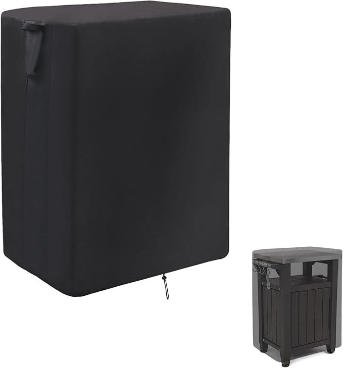 Prep Table Covers for Keter Unity Outdoor Kitchen Portable Bar Cart, Waterproof by Jungdaoutdoorfurniturecover
