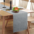 Wipeable Table Runner, Thick Farmhouse Dresser Runner, Rustic by Rinpon