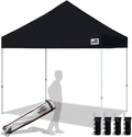 Eurmax USA 8'x8' Pop Up Canopy Tent Commercial Instant Canopies by Eurmax