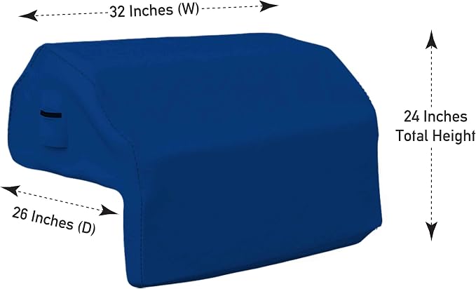 Covers & all Built-in Outdoor Grill Cover, Durable Heavy Duty 18 Oz Waterproof - Image 3