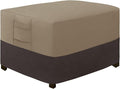 Easy-Going Outdoor Ottoman Cover, Waterproof Patio Ottoman Cover, Heavy Duty by Easy-Going