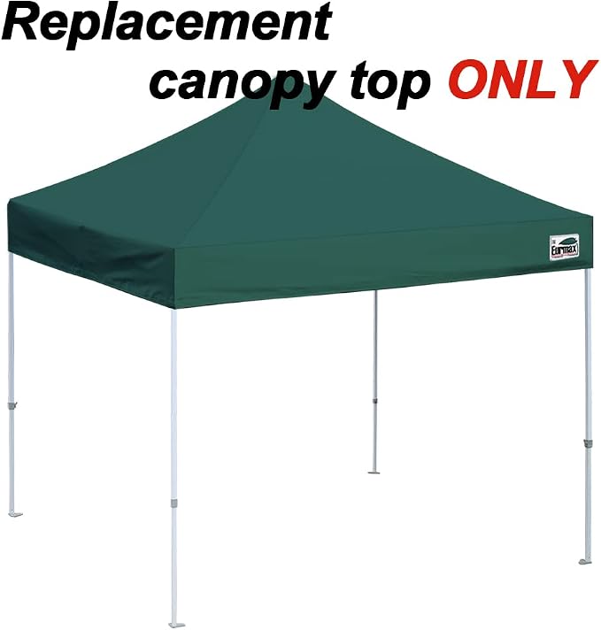 Eurmax USA New 10x10 Pop Up Canopy Replacement Canopy Tent Top Cover, Instant - Image 2