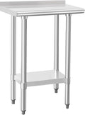 HARDURA Stainless Steel Commercial Work Table Prep Work Metal Table 14×24 Inches by HARDURA