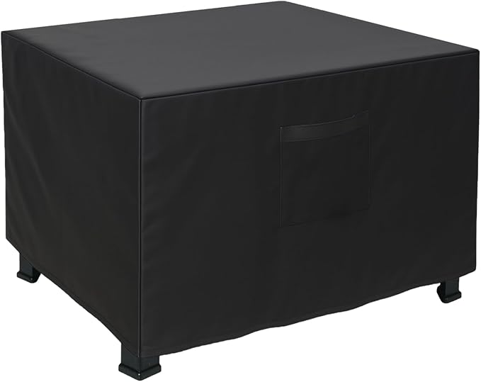 Fire Pit Cover Square, Heavy Duty Waterproof Oxford Fabric by GUARDIANOFOUTDOORBARBECUE