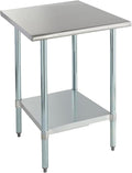 ROCKPOINT Stainless Steel Table by ROCKPOINT