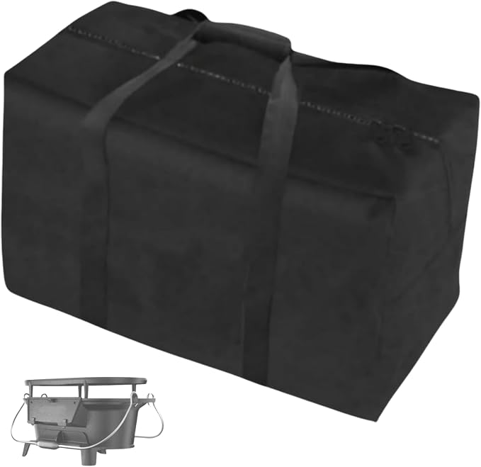 Portable Grill Bag for VIVOHOME Oval Cast Iron Grill Outdoor Portable Gas by Andacar