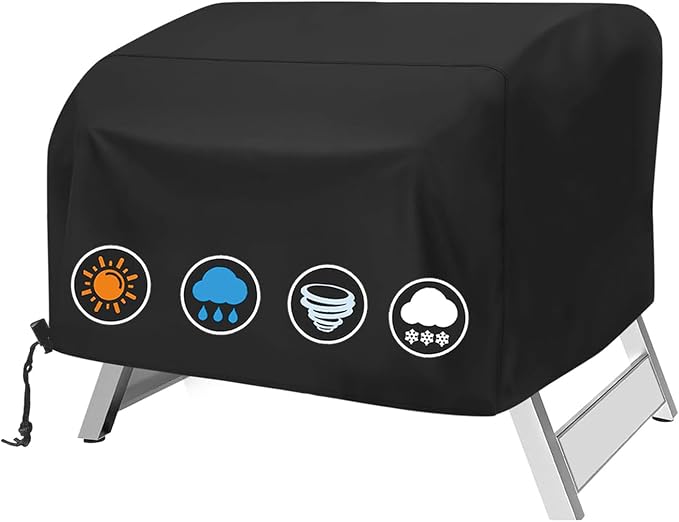 Table Top Grill Cover for Megamaster 2 Burner, Heavy Duty 600D Outdoor by Rsipelsk