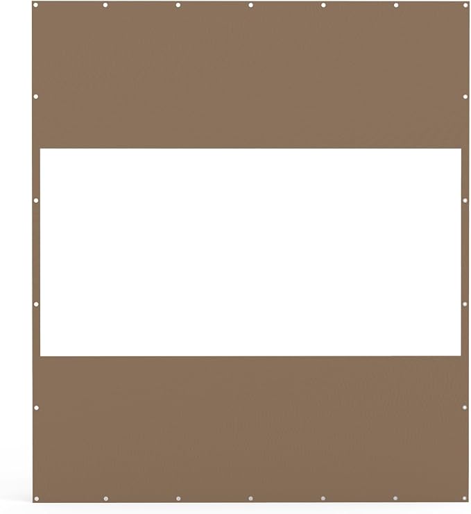 Domi Heavy Duty Outdoor Clear Panel Curtain, 18 oz Waterproof PVC Polyester - Image 8