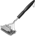 ThermoPro BBQ Grill Brush with Wide Scraper, Bristle-Free Stainless Steel by ThermoPro