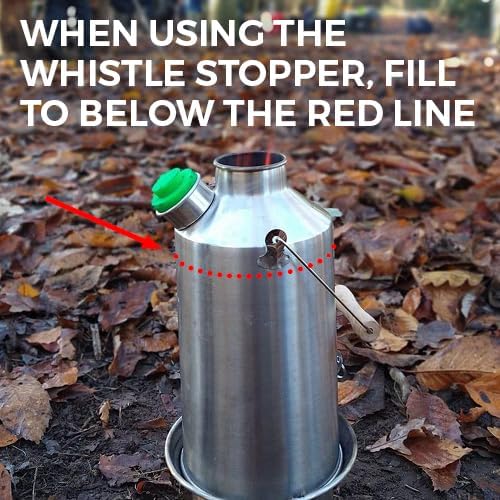 'Base Camp' Kelly Kettle® 54fl.oz. | Stainless Steel | Whistles When Boiled | - Image 9