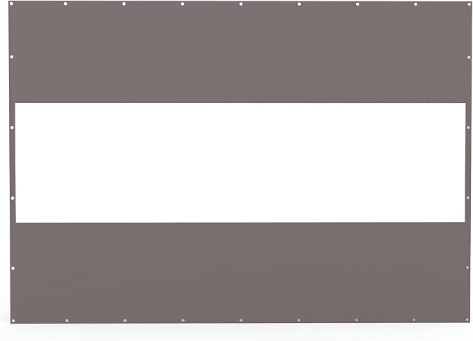 Domi Heavy Duty Outdoor Clear Panel Curtain, 18 oz Waterproof PVC Polyester - Image 8
