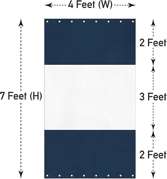 Covers & all Outdoor Clear Panel Curtain, 12 oz Vinyl Outdor Curtains - Image 2