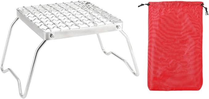 Mini Camp Grill Folding Campfire Grill Sturdy Portable by Aymzbd