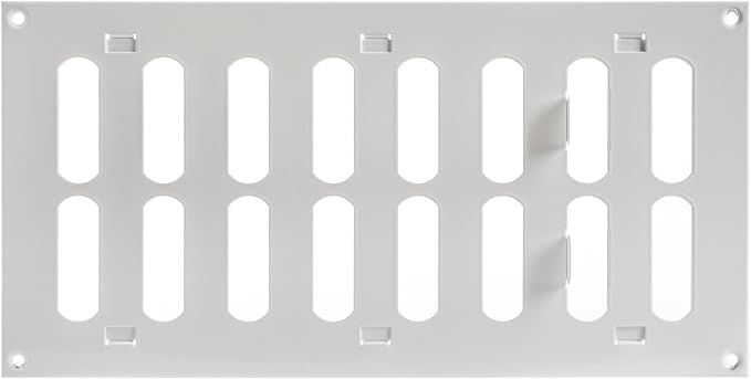 Repa Market 12" x 6" Inch White Adjustable Air Vent Cover by RepaMarket