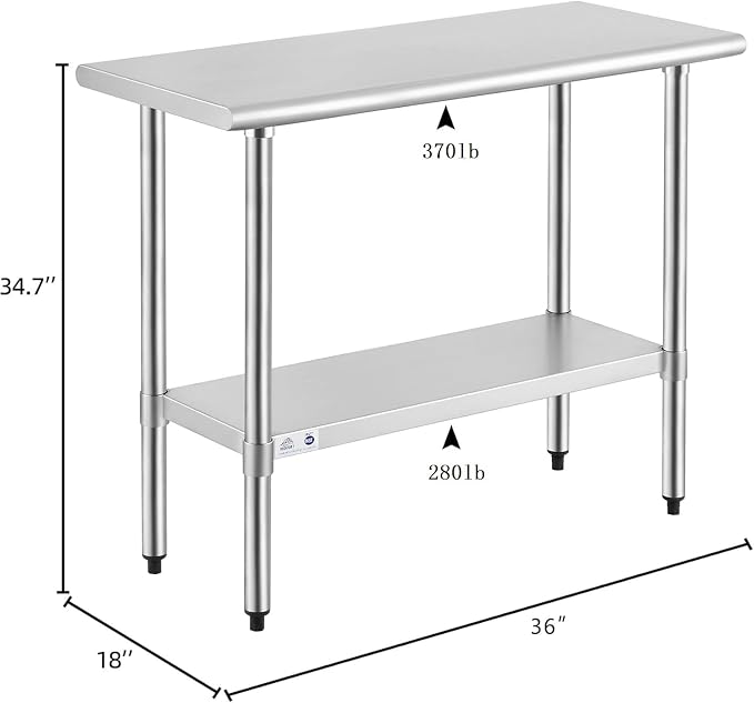 ROCKPOINT Stainless Steel Table - Image 3