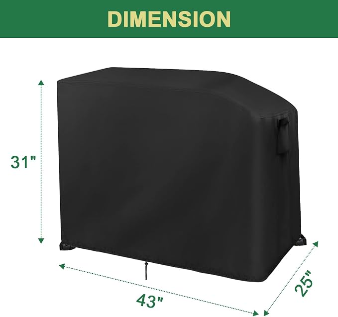 42 in Flat Top Grill Cover Waterproof - Image 7