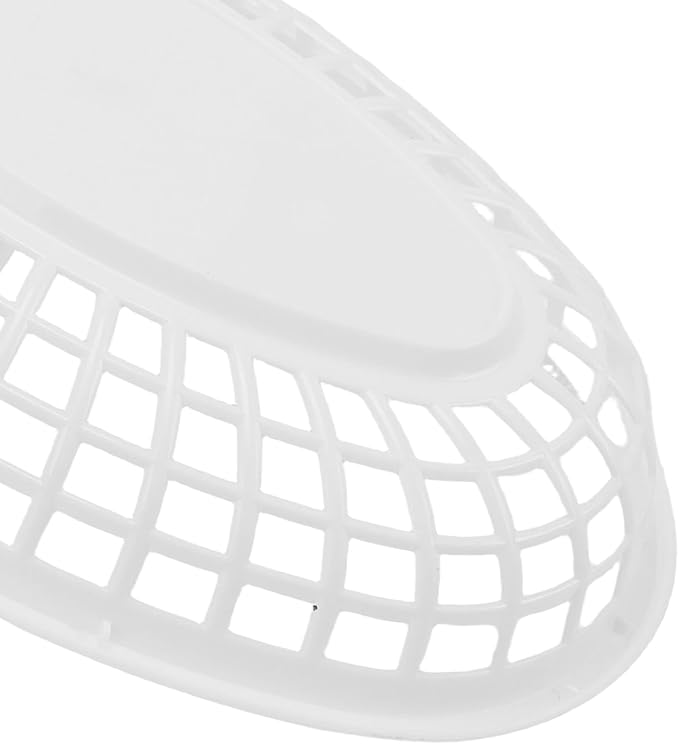 JAPCHET 70 Pack Fast Food Baskets, 9 x 6 Inch Oval Plastic Serving Baskets - Image 6