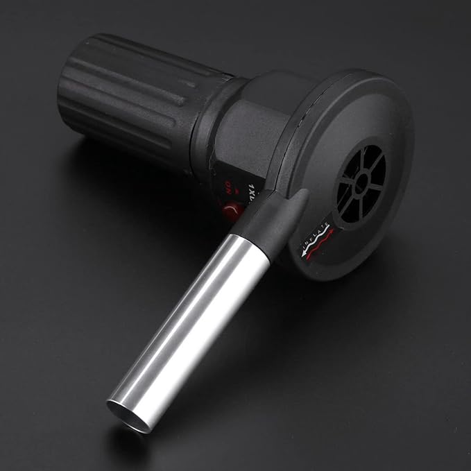 BBQ Air Blower, Portable Handheld Electric Blower Electric Fireplace Bellows - Image 3