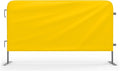 Heavy Duty Portable Crowd Control 8ft Barricade Jacket Cover by Crowd+Control+Warehouse