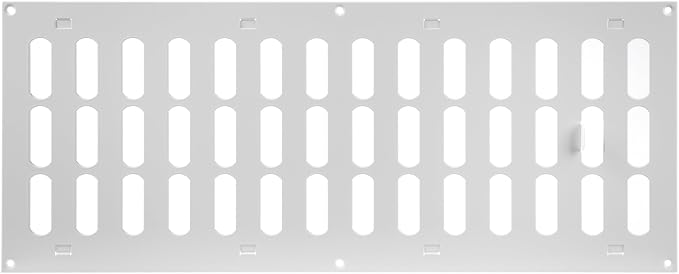 Repa Market 20" x 8" Inch White Adjustable Air Vent Cover - Image 7