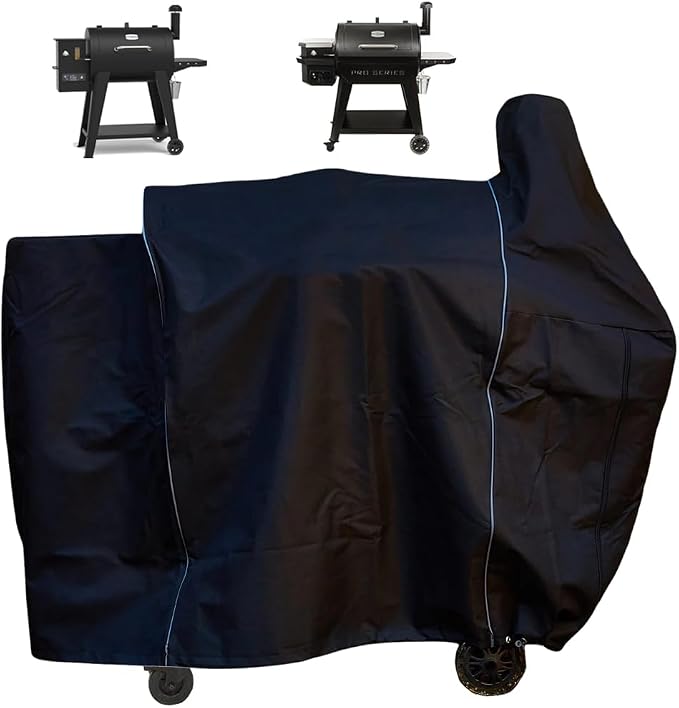 Grill Cover for Pit Boss 820 Deluxe 850 Pro Series Wood Pellet Grill, Smoker by DONSIQIZZ