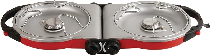 Coleman Fold ‘N Go 2-Burner Propane Stove, Dual Adjustable Burners - Image 4