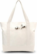 TOPDesign 6-Pack Canvas Tote Bags by TOPDesign